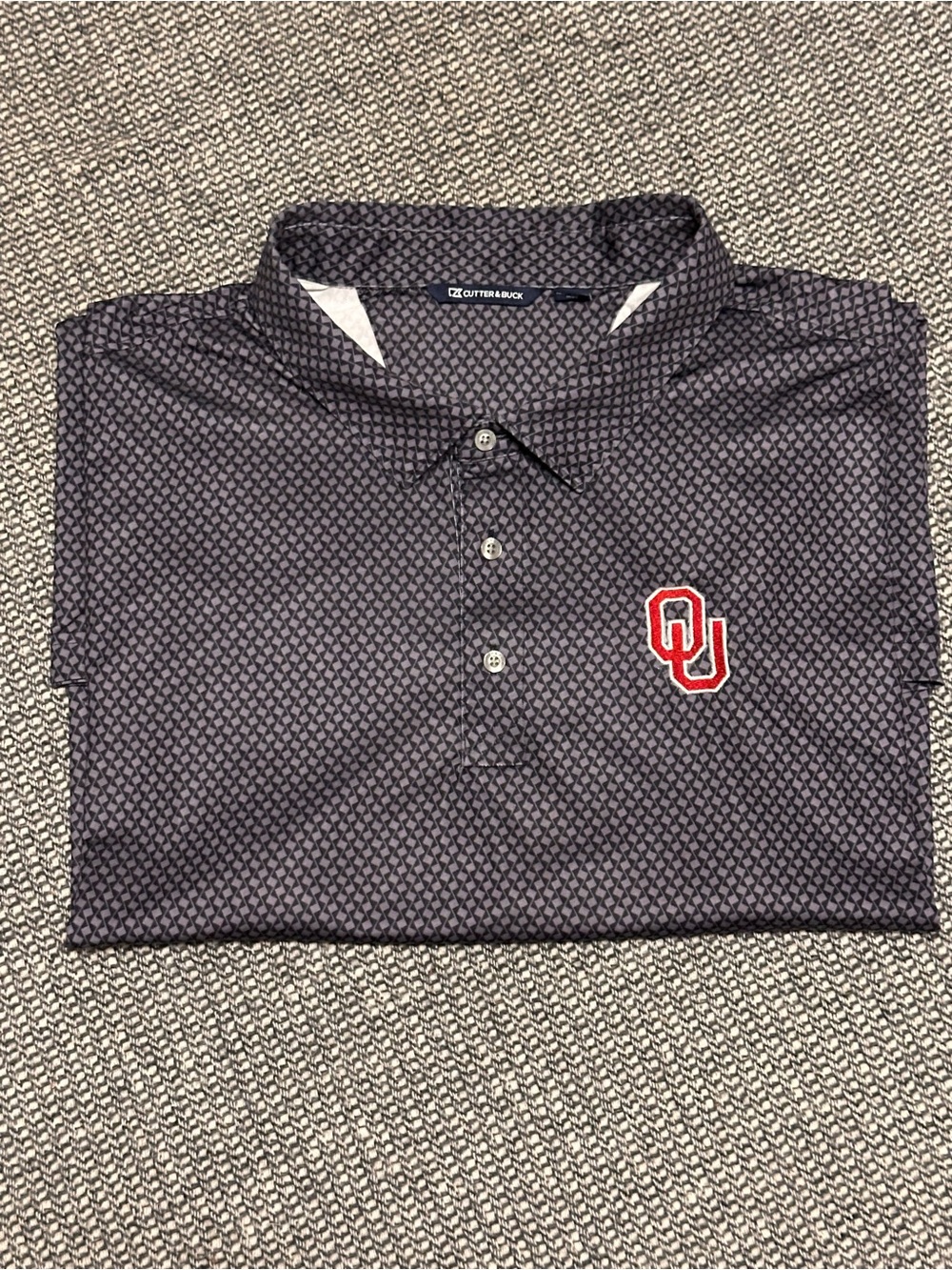 Cutter & Buck Men's polo - Oklahoma Sooners OU